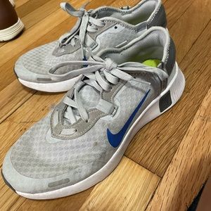 Boys Nike sneakers, outgrown before outworn